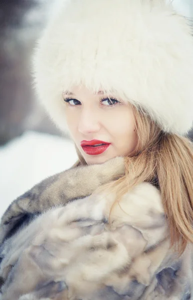 Winter portrait — Stock Photo, Image