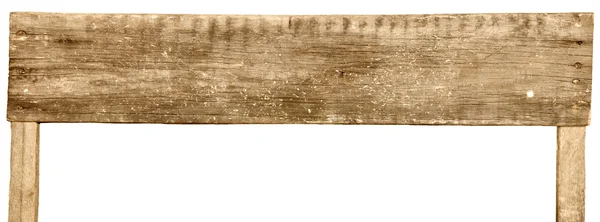 Drewniany znak — Zdjęcie stockowe