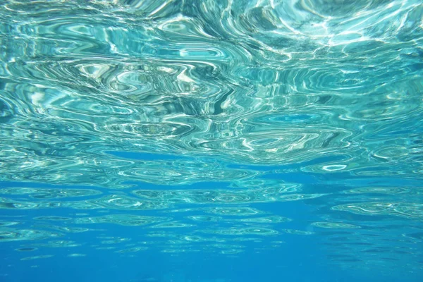 Море Подводная Волна Вид Вблизи — стоковое фото