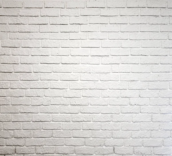 背景として白いレンガの壁 — ストック写真
