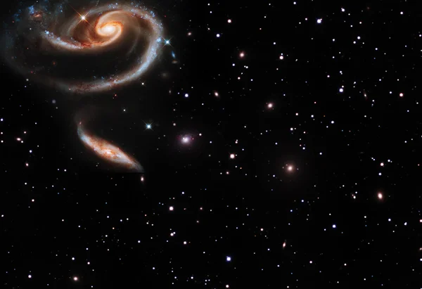 Galaxy.Elementer av dette bildet innredet av NASA – stockfoto