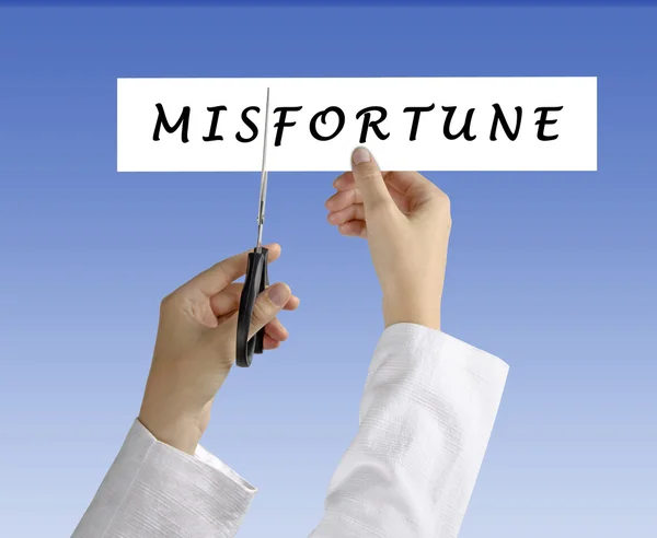 Misfortune and fortune — Stock Photo, Image
