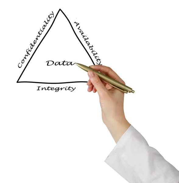 Principles of data management — Stock Photo, Image
