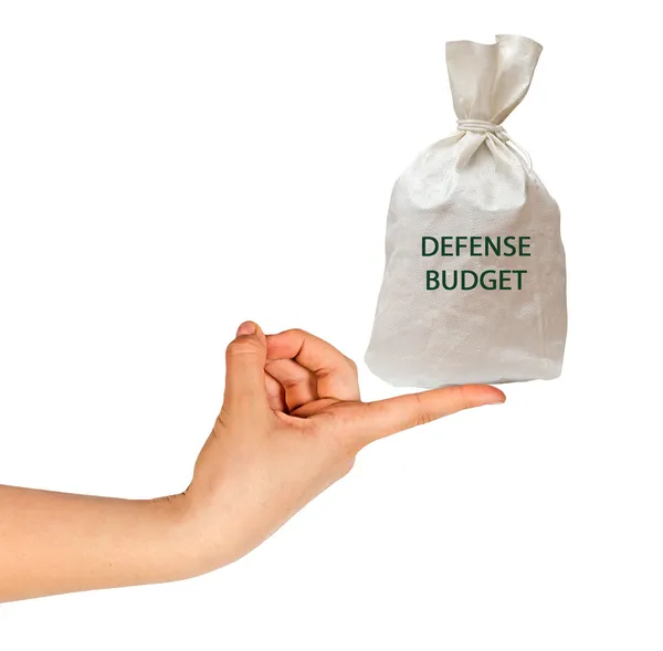 Оборонный бюджет — стоковое фото