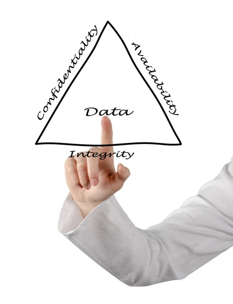 Principles of data management — Stock Photo, Image