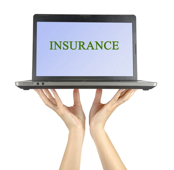 Promoting insurance — Stock Photo, Image