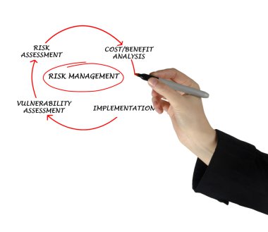 Risk yönetimi diyagramı