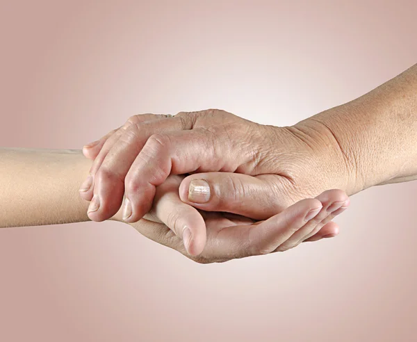 Mujeres jóvenes y ancianas — Foto de Stock