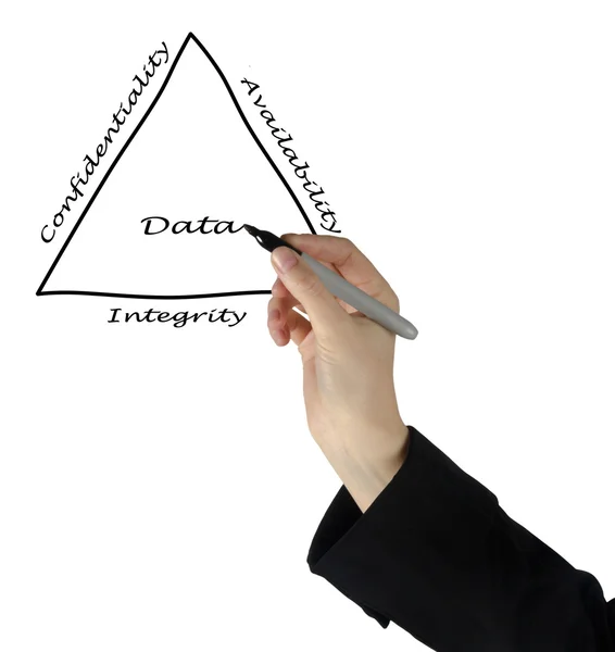 Principles of data management — Stock Photo, Image