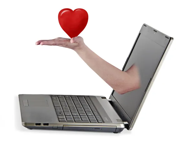 Long-distance love — Stock Photo, Image