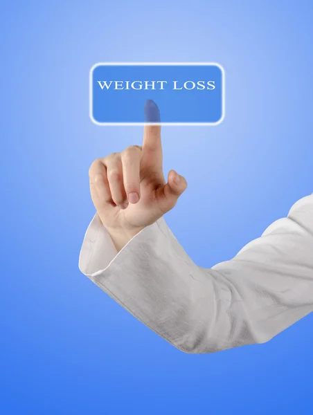 Sleutel voor weight loss — Stockfoto