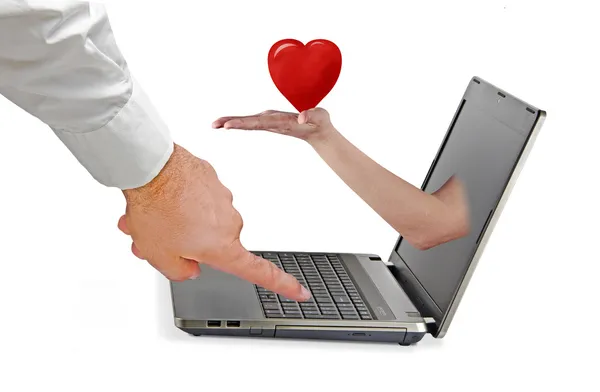 Long-distance love — Stock Photo, Image