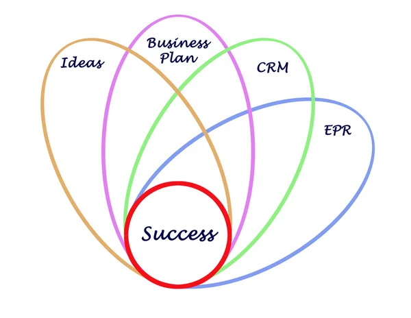 Συστατικά της επιτυχίας — Φωτογραφία Αρχείου