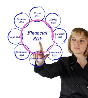 finansal risklerin diyagramı