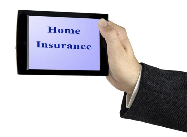 Promotion of home insurance — Stock Photo, Image