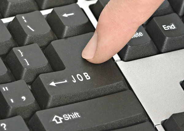 Heißer Schlüssel zum Job — Stockfoto