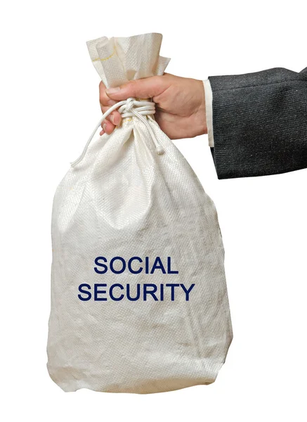 Giving social security — Stock Photo, Image