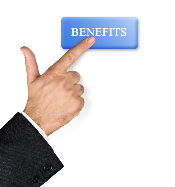 Key for benefits — Stock Photo, Image