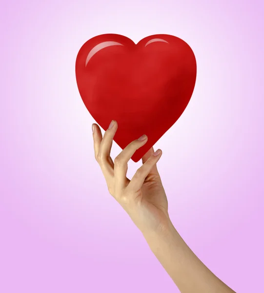 Gift of heart — Stock Photo, Image