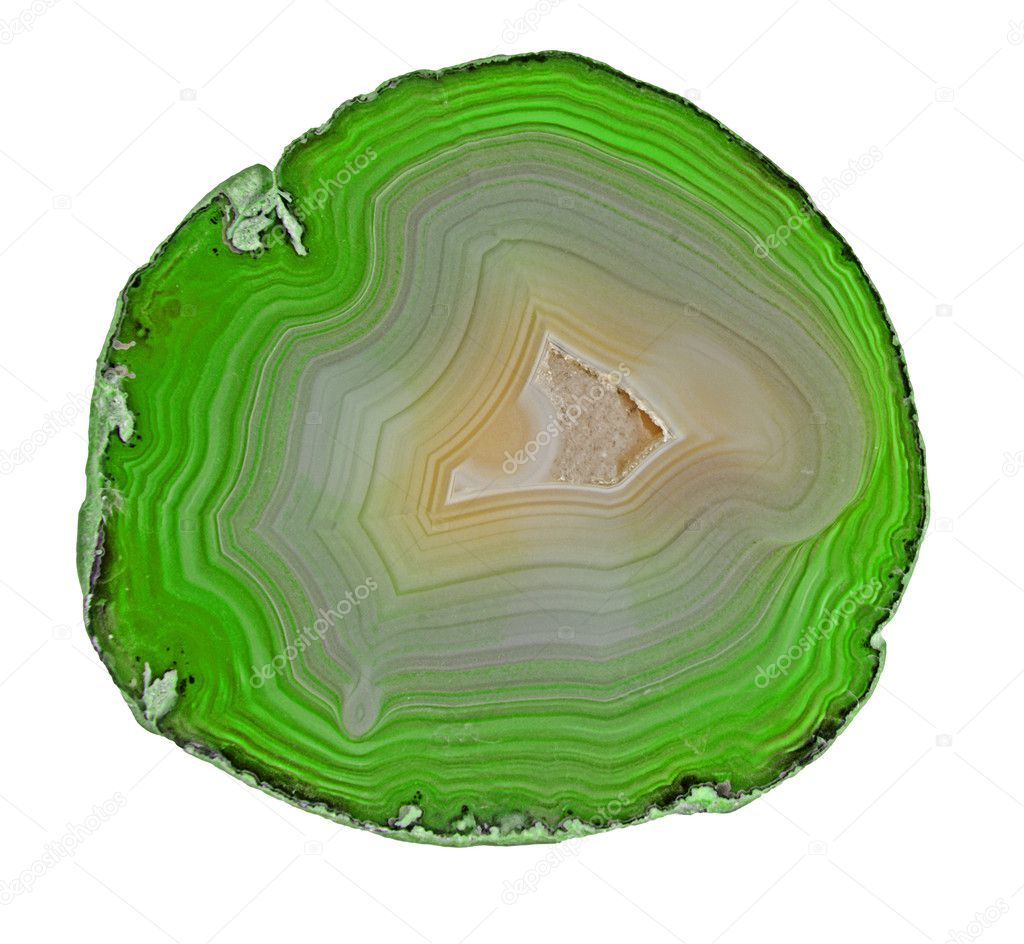 Agate slice