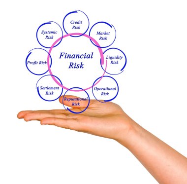 finansal risklerin diyagramı