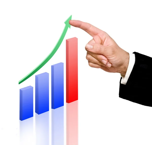 Chart of profit — Stock Photo, Image