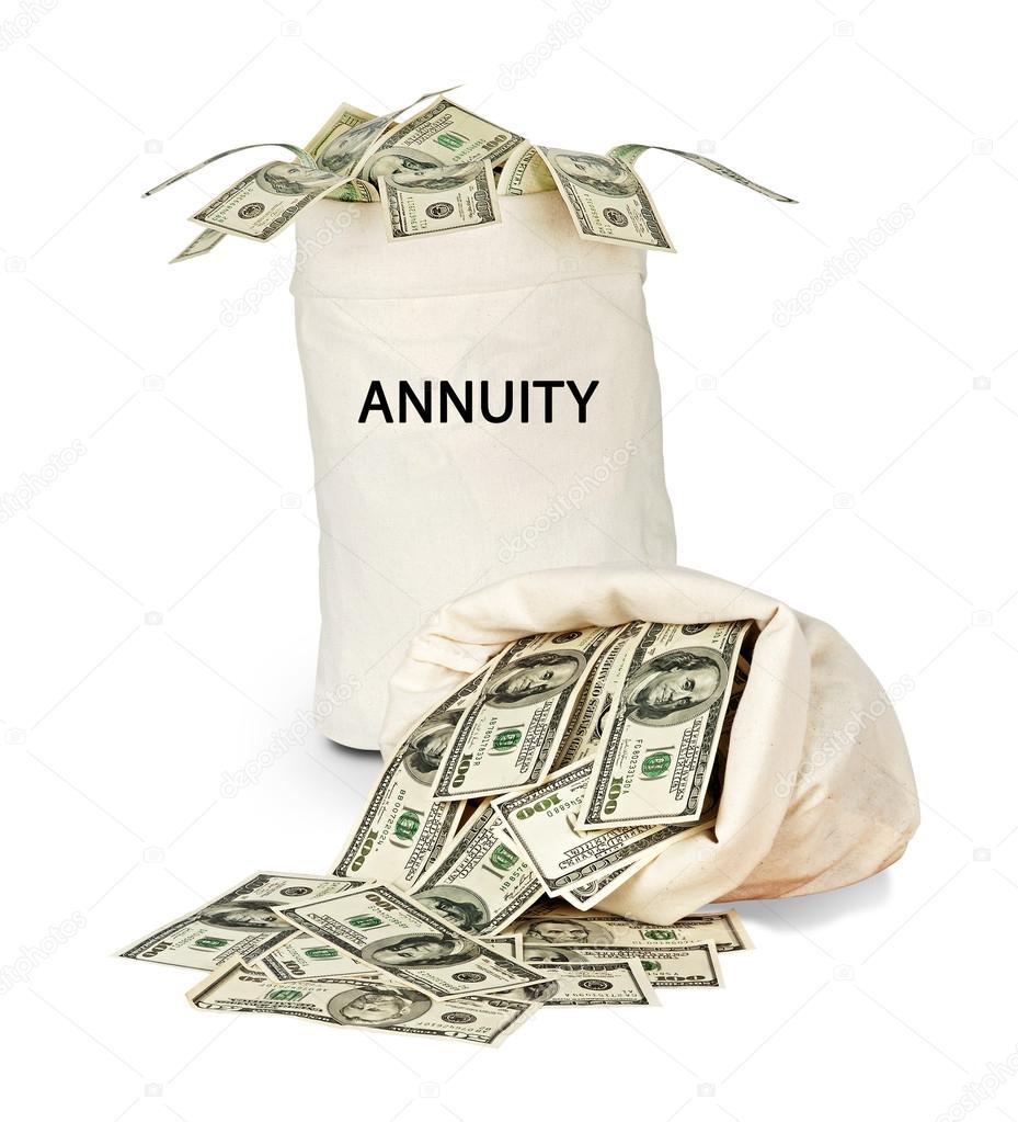 Bag with annuity