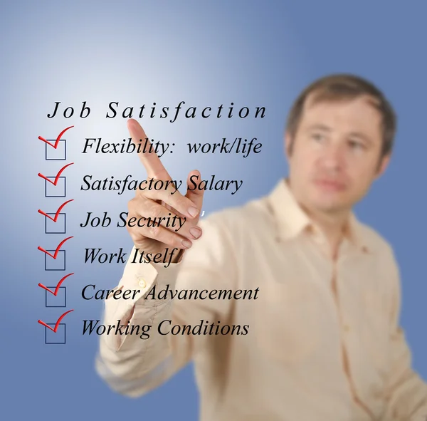 Job satisfaction — Stock Photo, Image