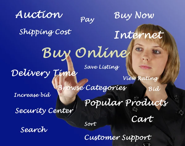 E-Business — Stockfoto