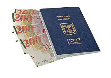 bir İsrail vatandaşı pasaportu