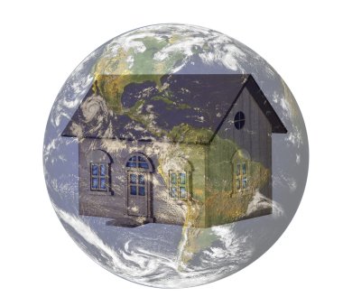 Earth is our home clipart