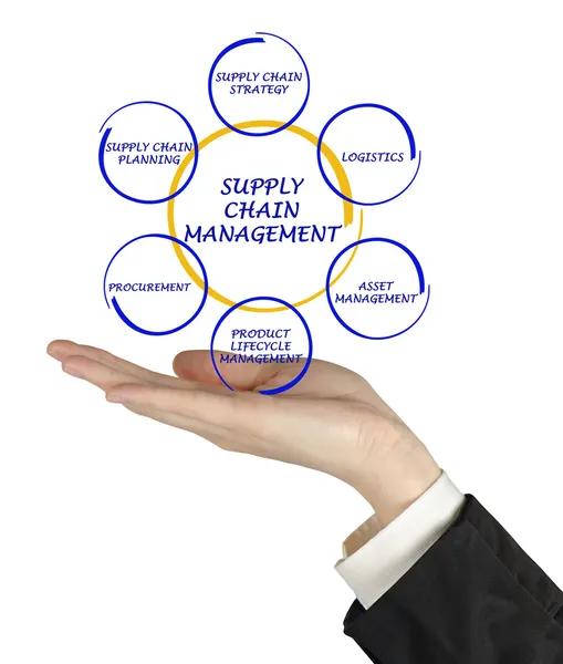 Gestione della supply chain — Foto Stock