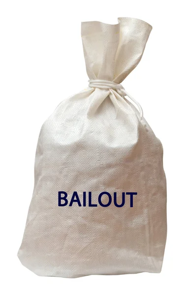 Bag with bailout — Stock Photo, Image