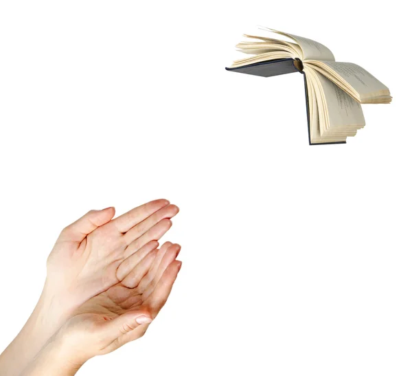 Livro voador — Fotografia de Stock