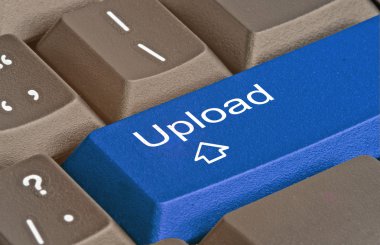 upload için kısayol tuşu ile klavye