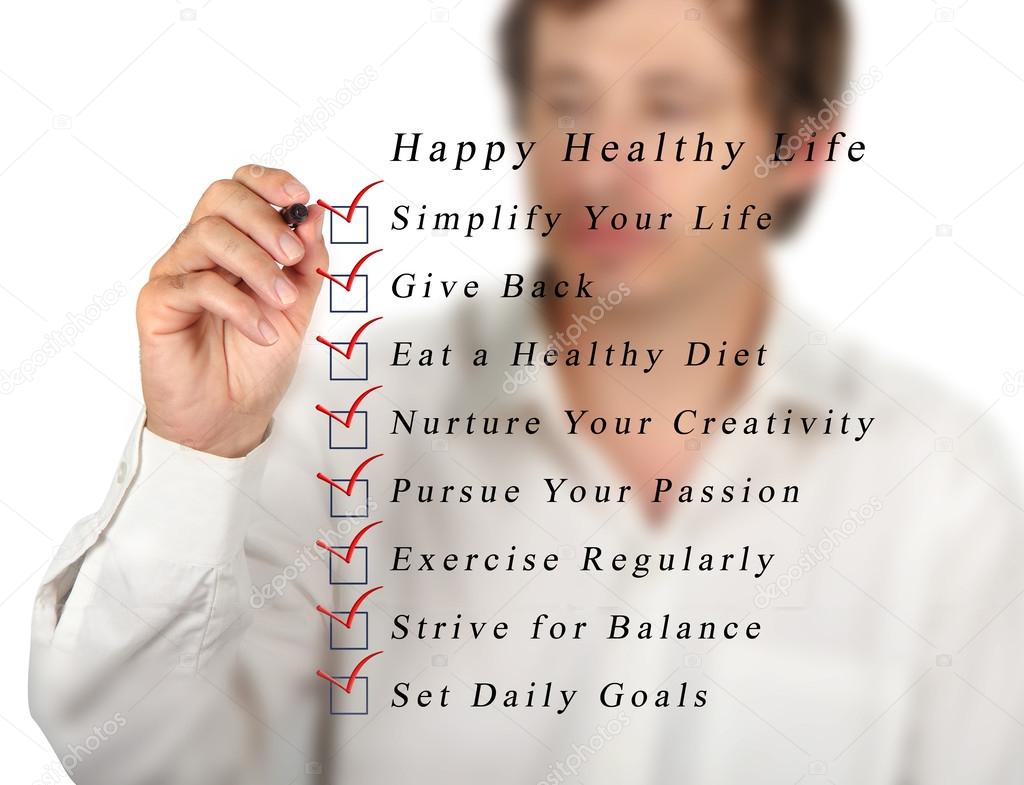 Happy healthy life