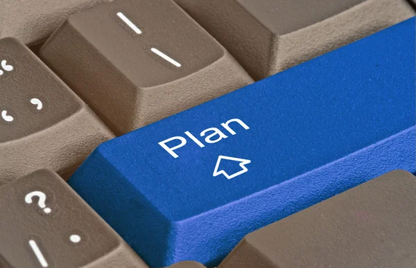 Hotkey für Plan — Stockfoto