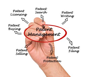 Patent management clipart