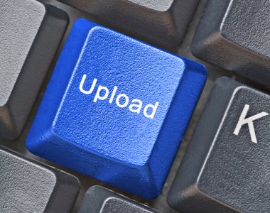 upload için kısayol tuşu ile klavye