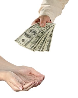 erkek ve kadın arasında para transferi