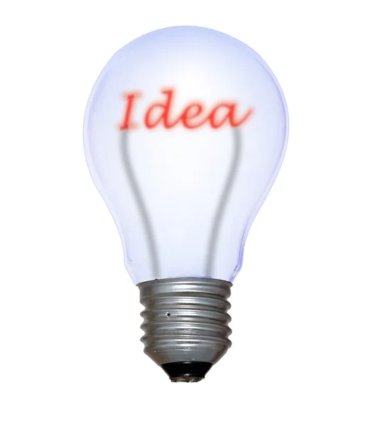 Symbol of idea — Stock Photo, Image