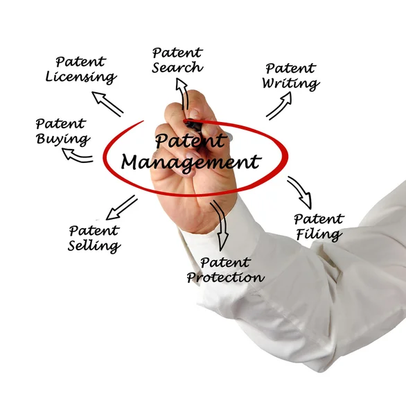 Patentmanagement — Stockfoto