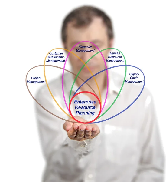 Planificación de recursos empresariales — Foto de Stock