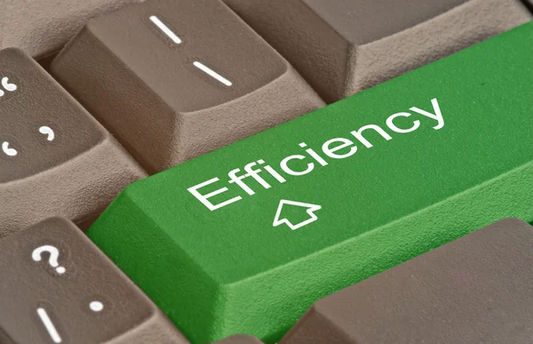 Key for efficiency — Stock Photo, Image