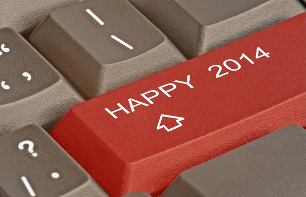 Glückliches Jahr 2014 — Stockfoto