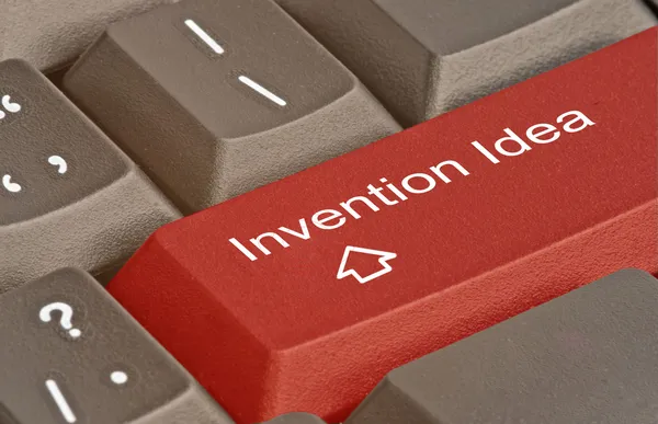 Key for invention — Stock Photo, Image