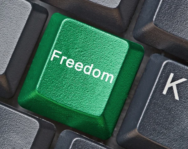 Clave para la libertad — Foto de Stock