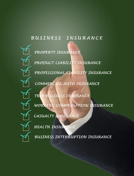 Business insurance — Stock Photo, Image