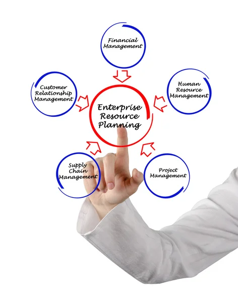 Enterprise resource planning — Stock Photo, Image