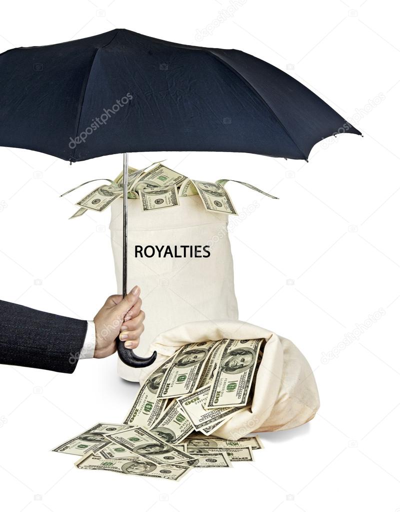 Bag with royalties